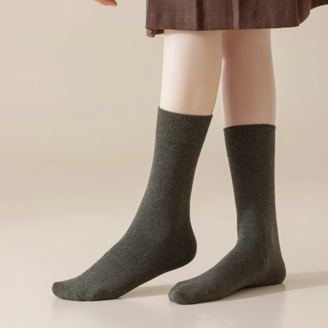 Vintage Heather Cotton Crew