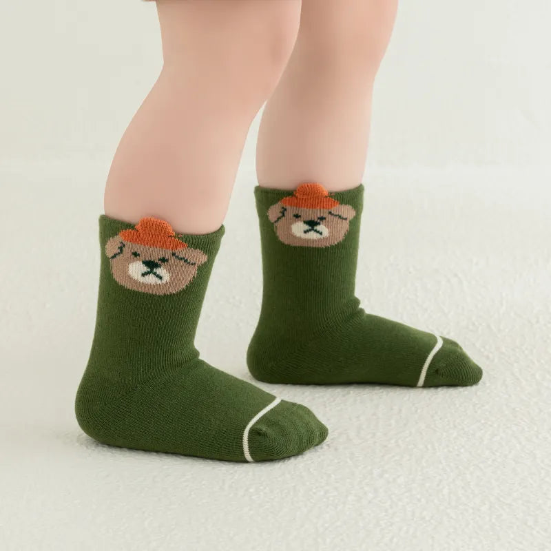Babies Apple Orchard Socks-3 Pairs
