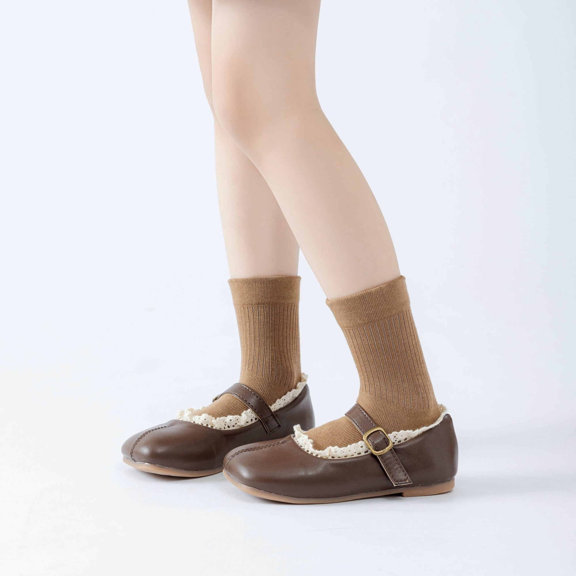 Kid's Classic Cotton Socks - 4 Pairs