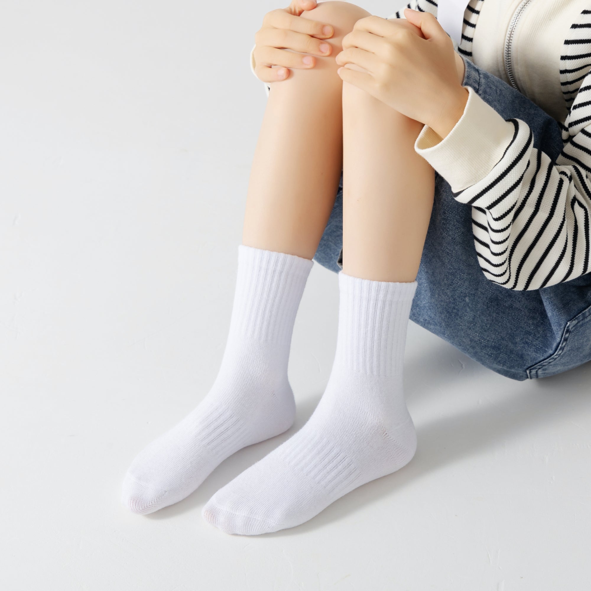 Kid's Everyday Athletic Socks - 3 Pairs