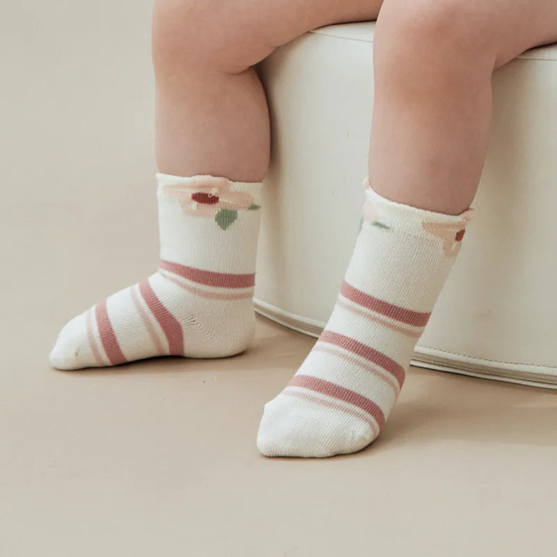Babies The Sweet Pea Socks-4 Pairs