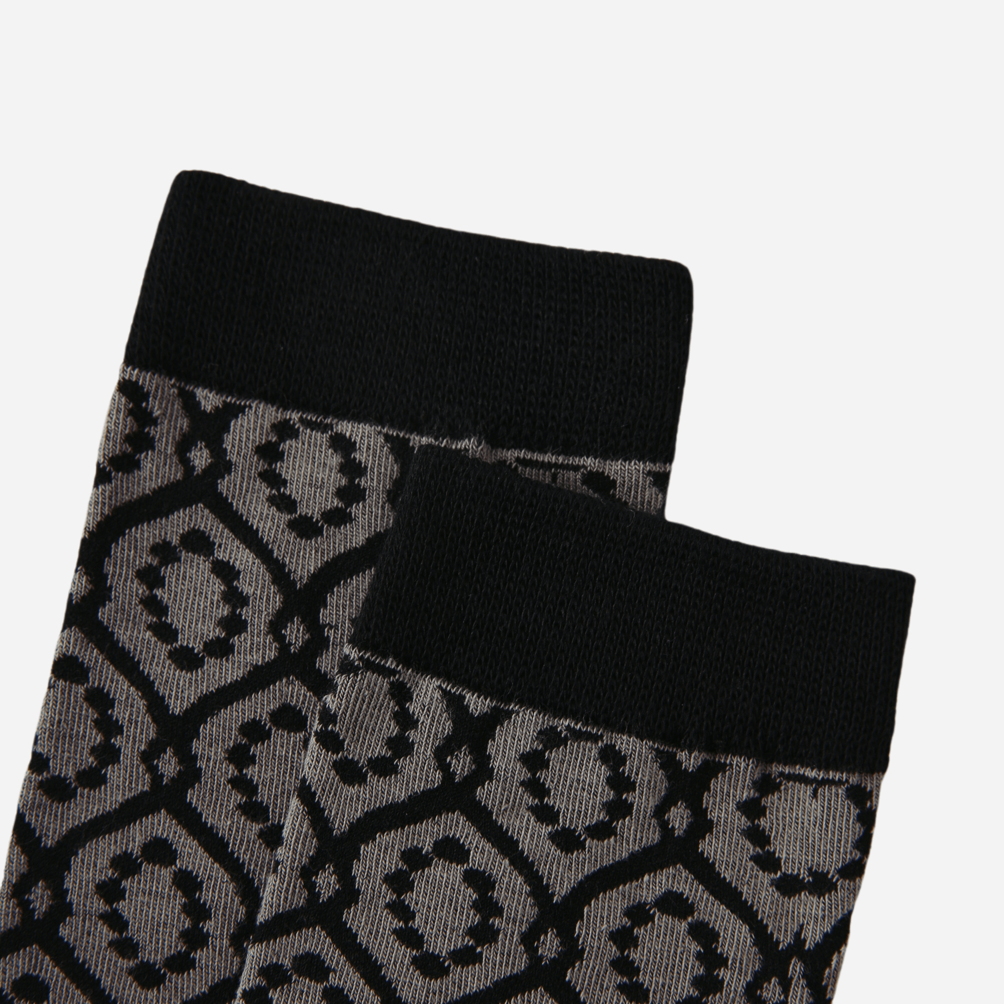 Women's Modern Floral & Plaid Socks - 3 pairs