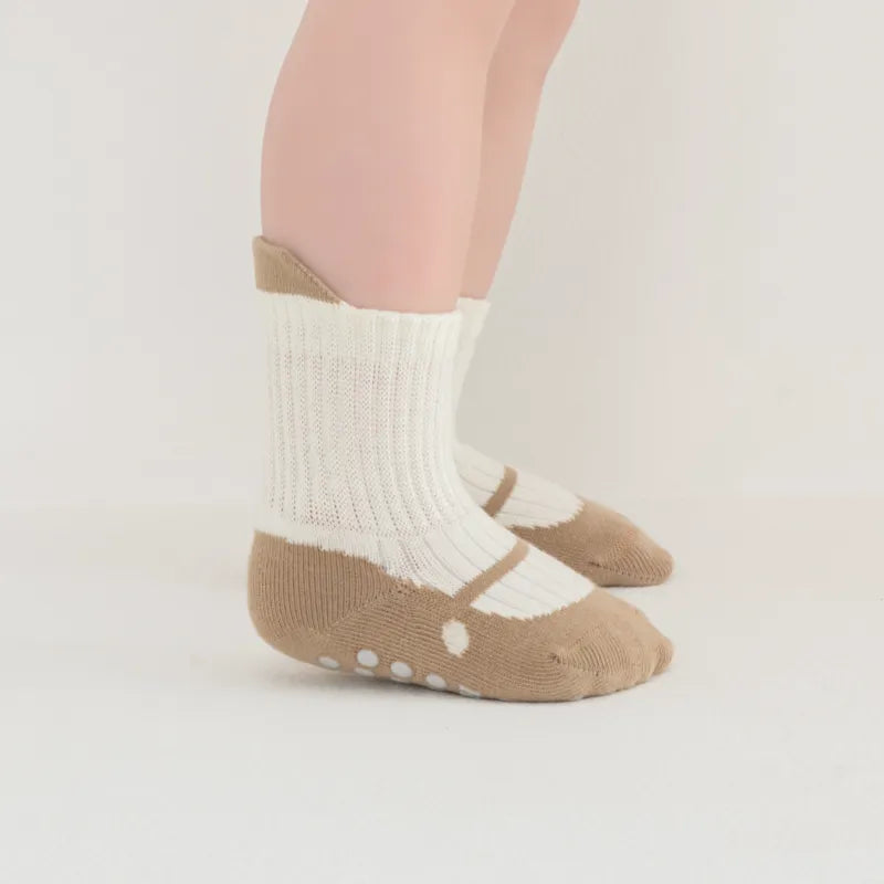 Babies Joyful Grip Socks-3 Pairs