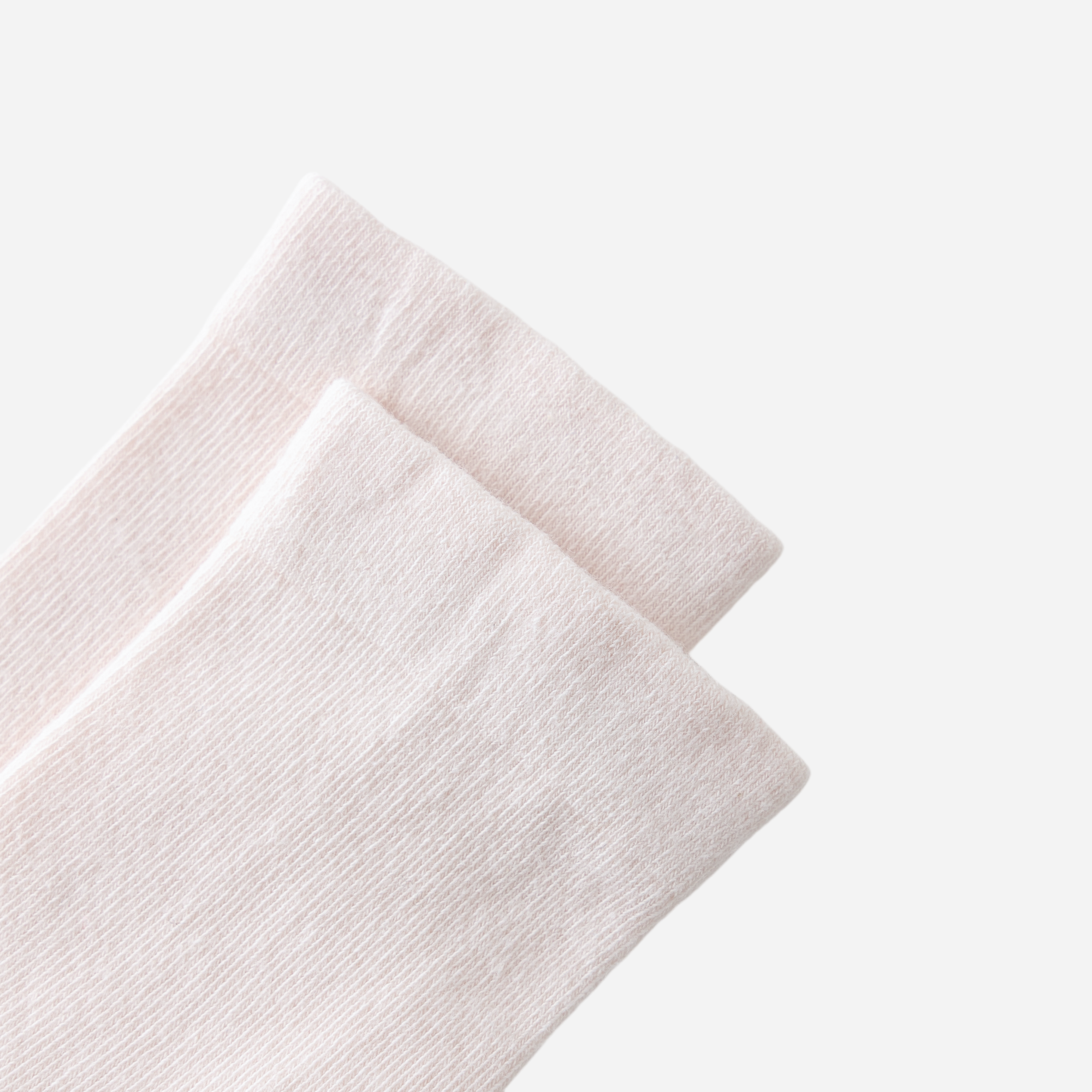 Kid's Solid Pastel Crew Socks - 5 Pairs