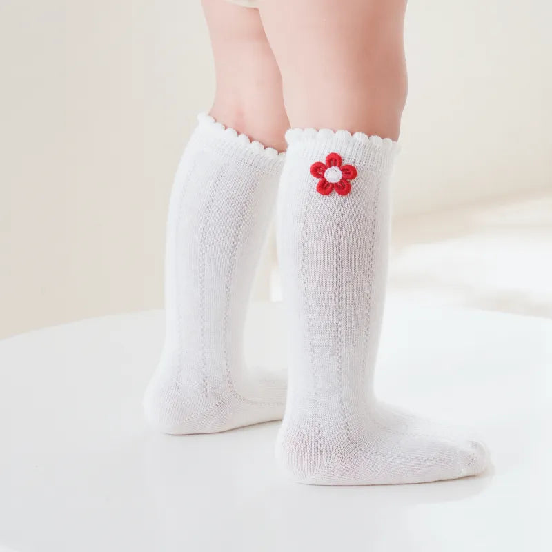 Babies The Daisy Chain Knee-Highs-3 Pairs