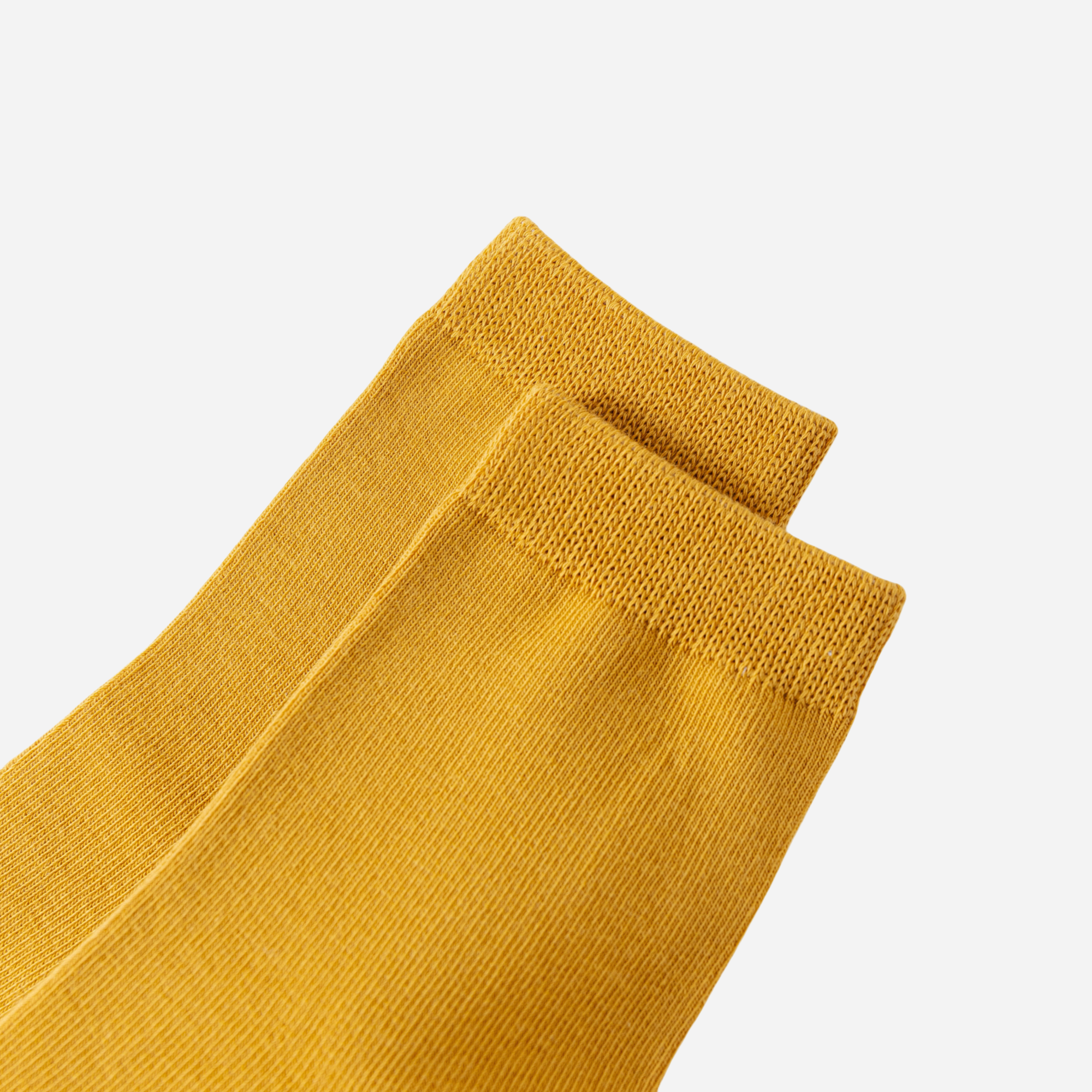Kid's Organic Cotton Solid Crew Socks Cream - 4 Pairs