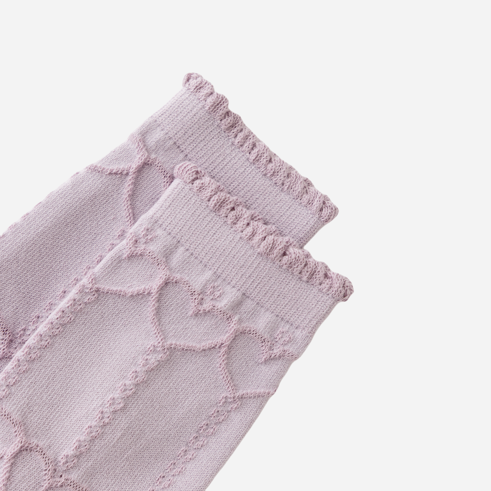Kid's Pastel Knit Crew Socks - 5 Pairs
