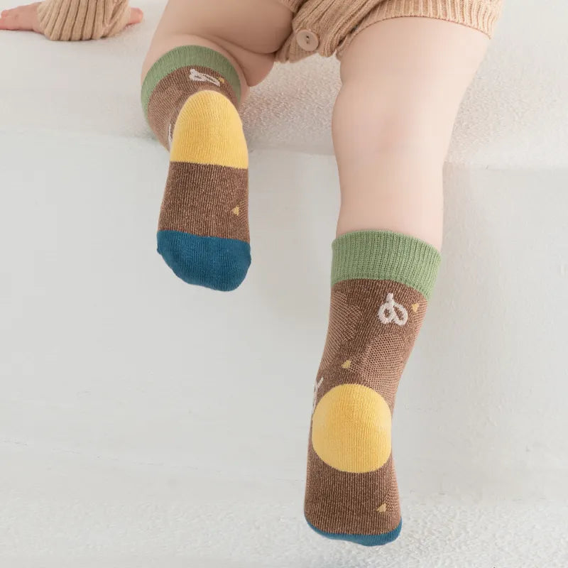 Babies' Forest Fiesta Ankle Socks -3 Pairs