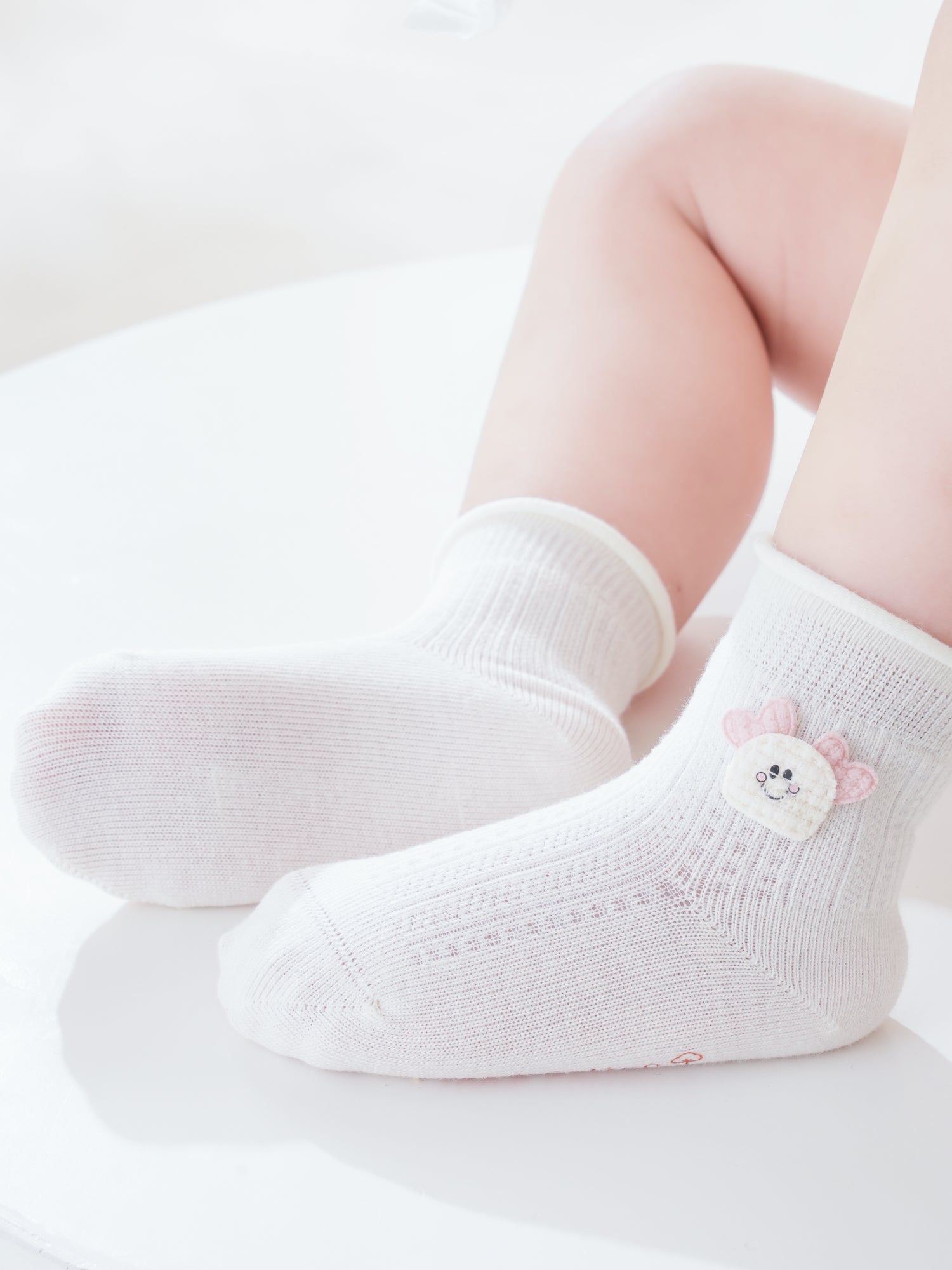 Babies' Mesh Ankle Socks-3 Pack