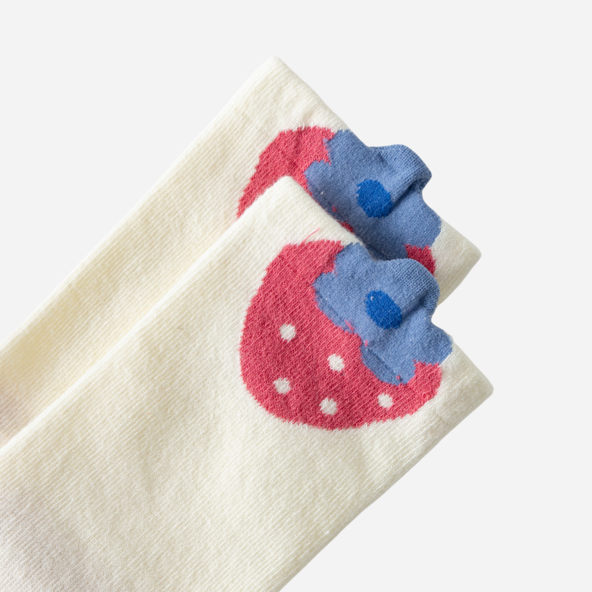 Kid's Sweet Berry & Floral Socks - 5 Pairs
