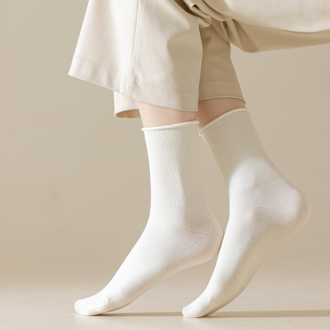 Soft Blend Rolled Crew