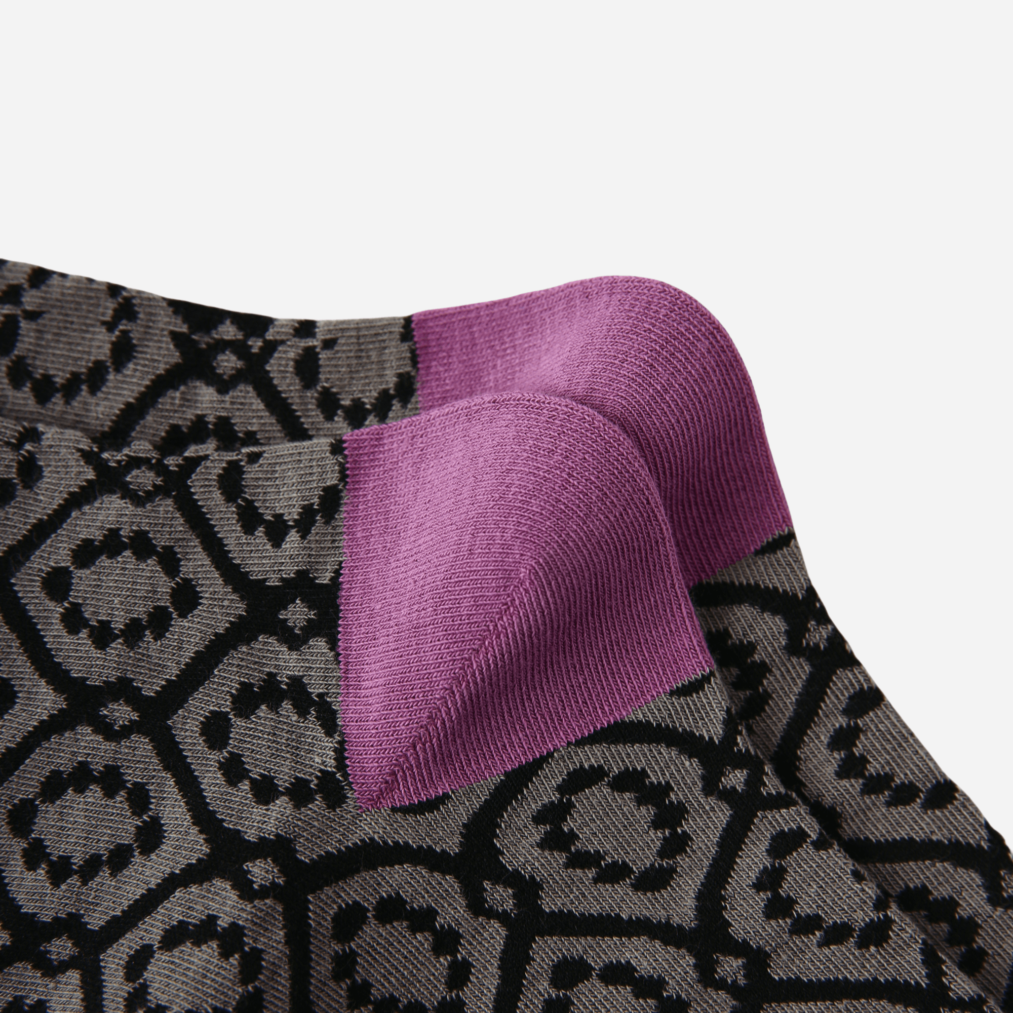 Women's Modern Floral & Plaid Socks - 3 pairs