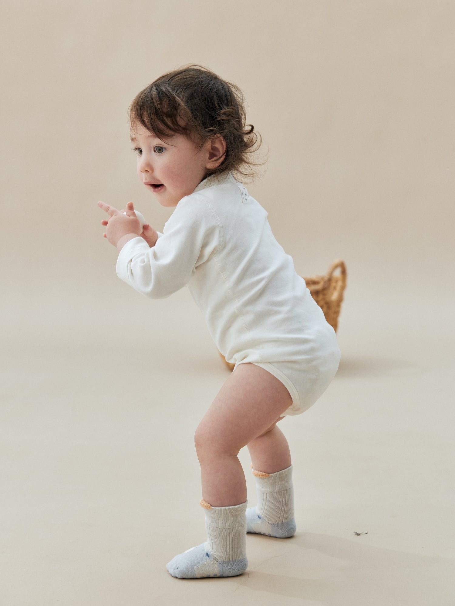 Babies' Non-Slip Socks for New Walkers-3 Pack