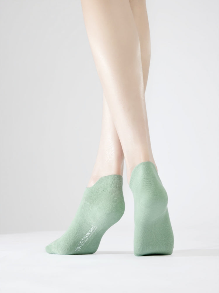 Women's Cotton Invisible Low-Cut Socks-1 Pack