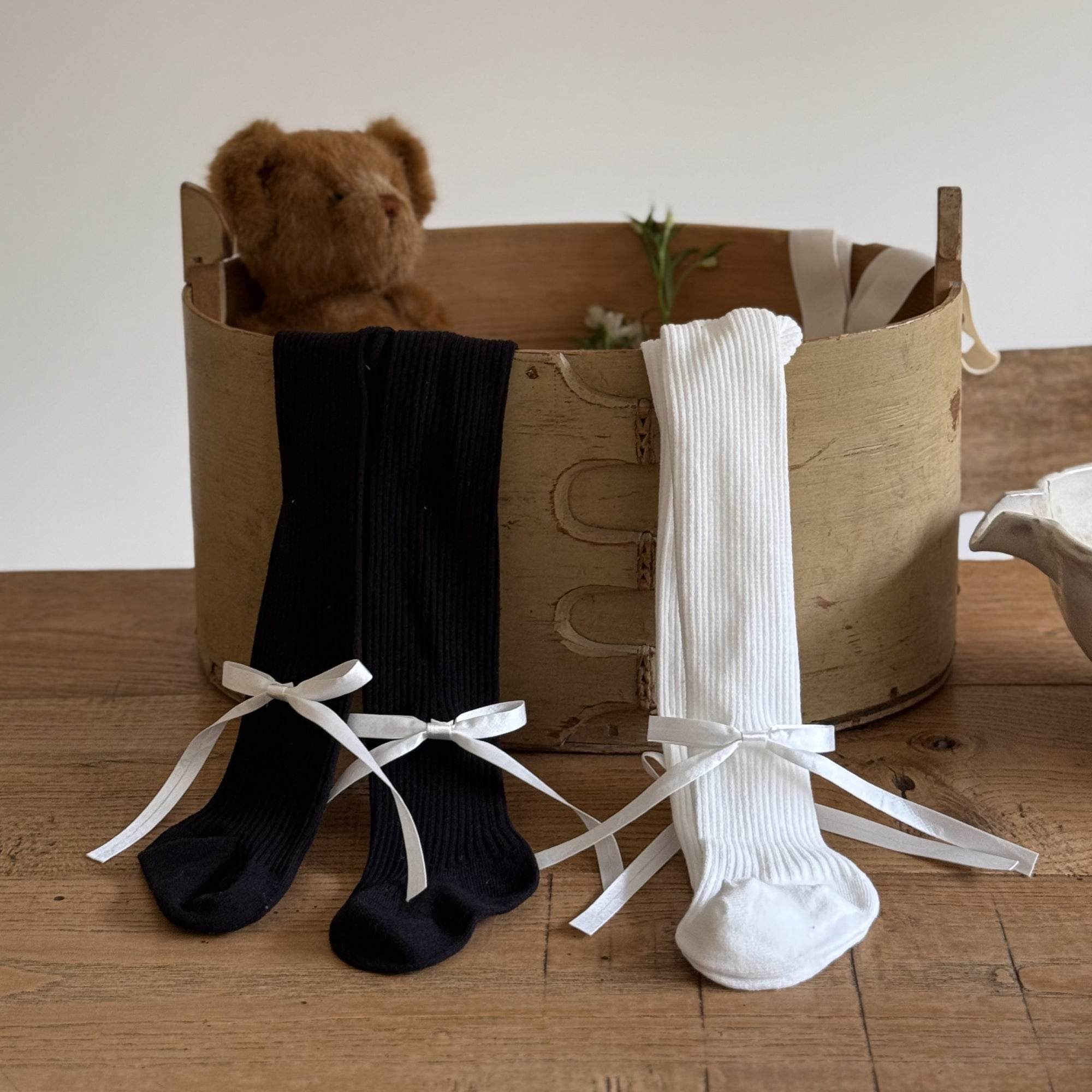 Babies' Princess Style Ribbed Tights -1 Pack - Weavasocks