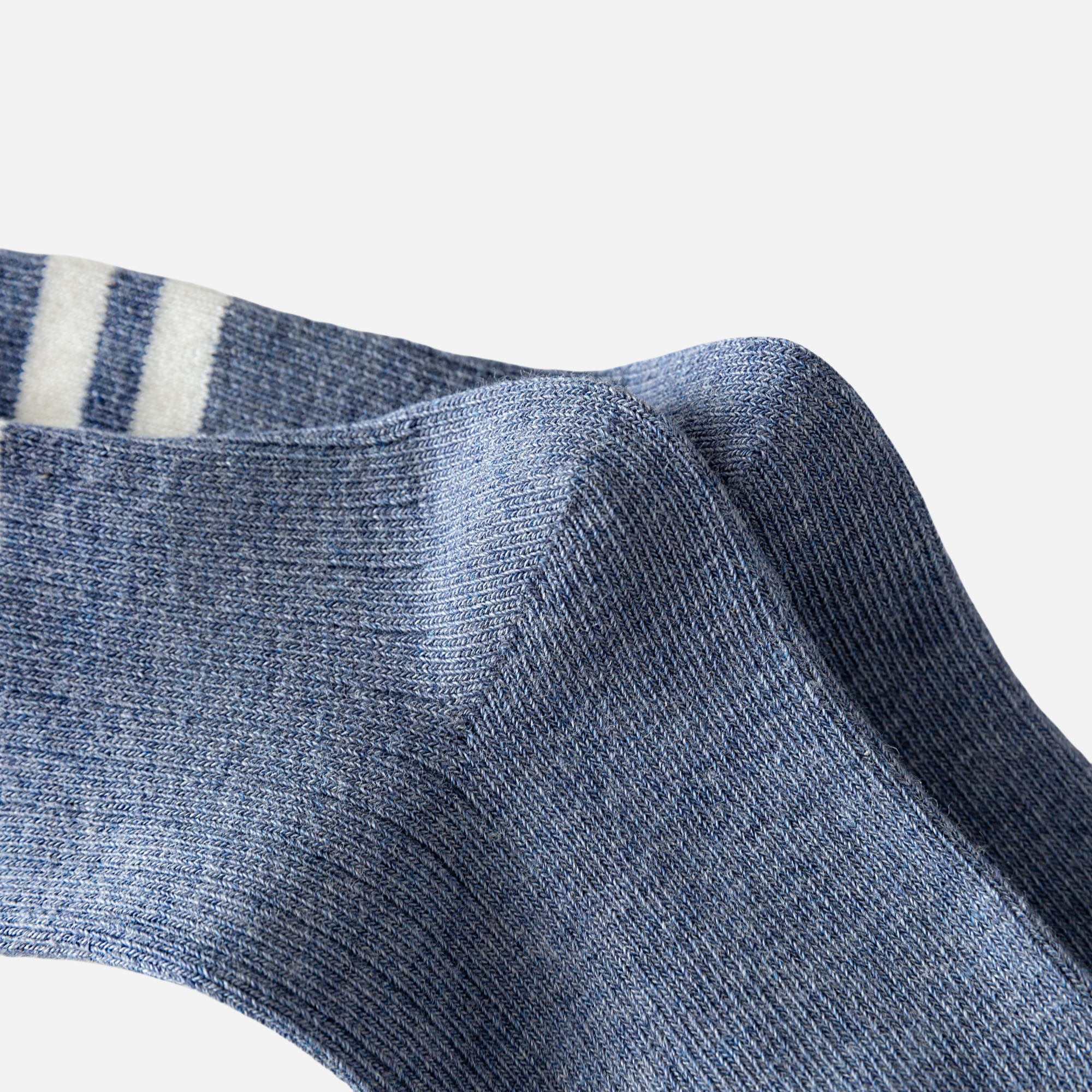 Kid's Classic Stripe Ribbed Crew Socks - 5 Pairs