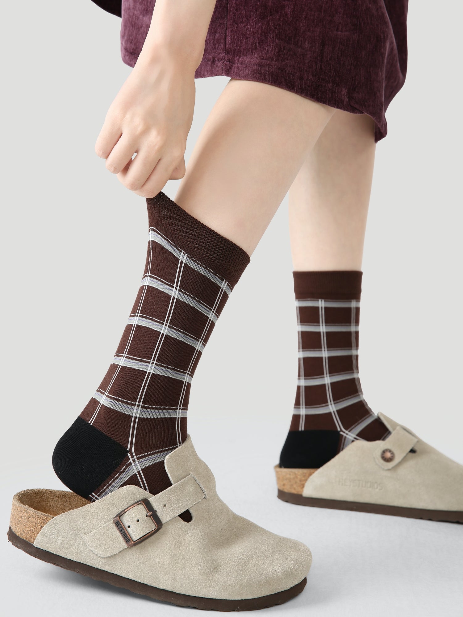 Women's Seoul Checker-3 Pack