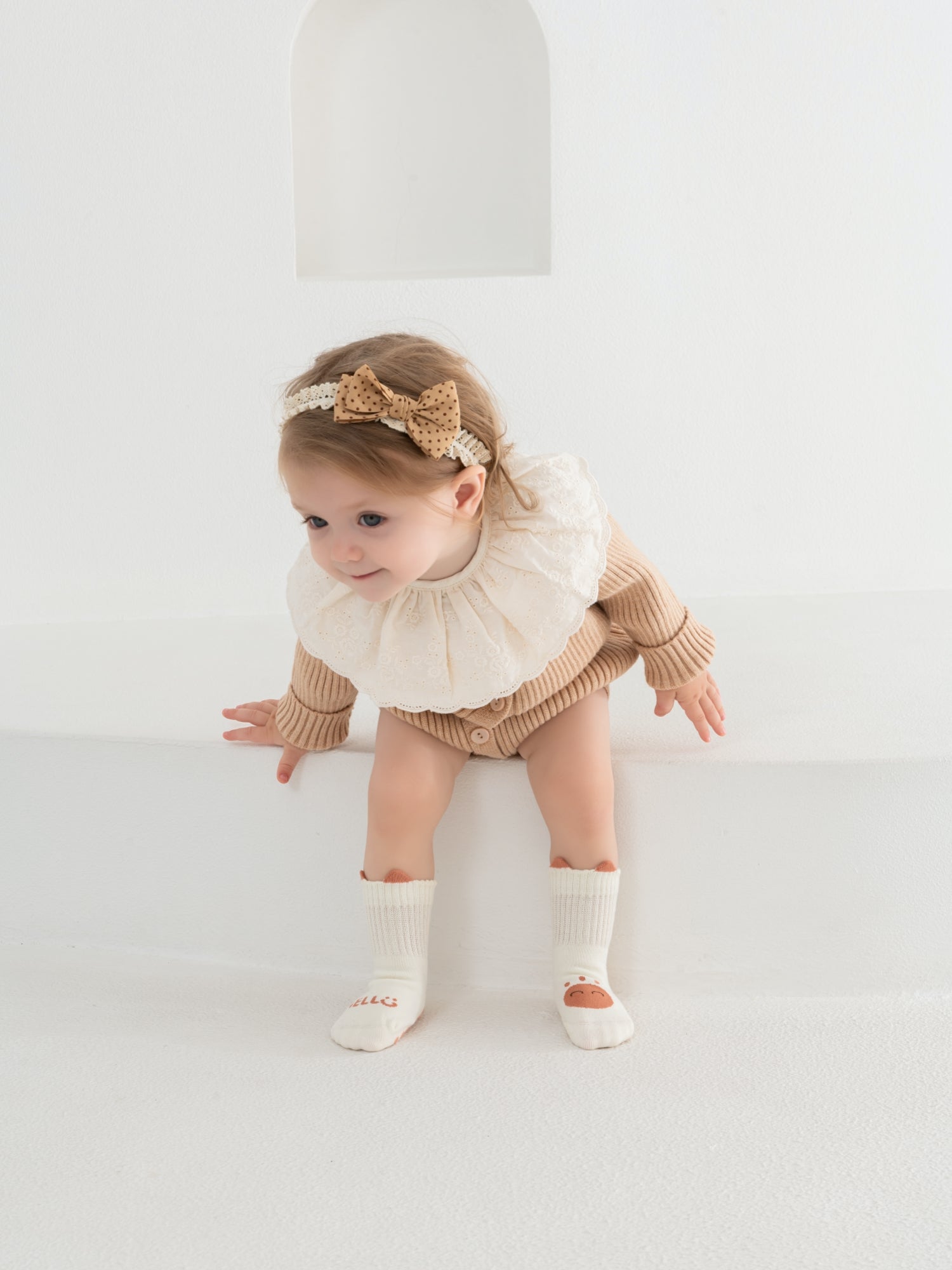 Babies' Cartoon Grip Socks-1 Pack