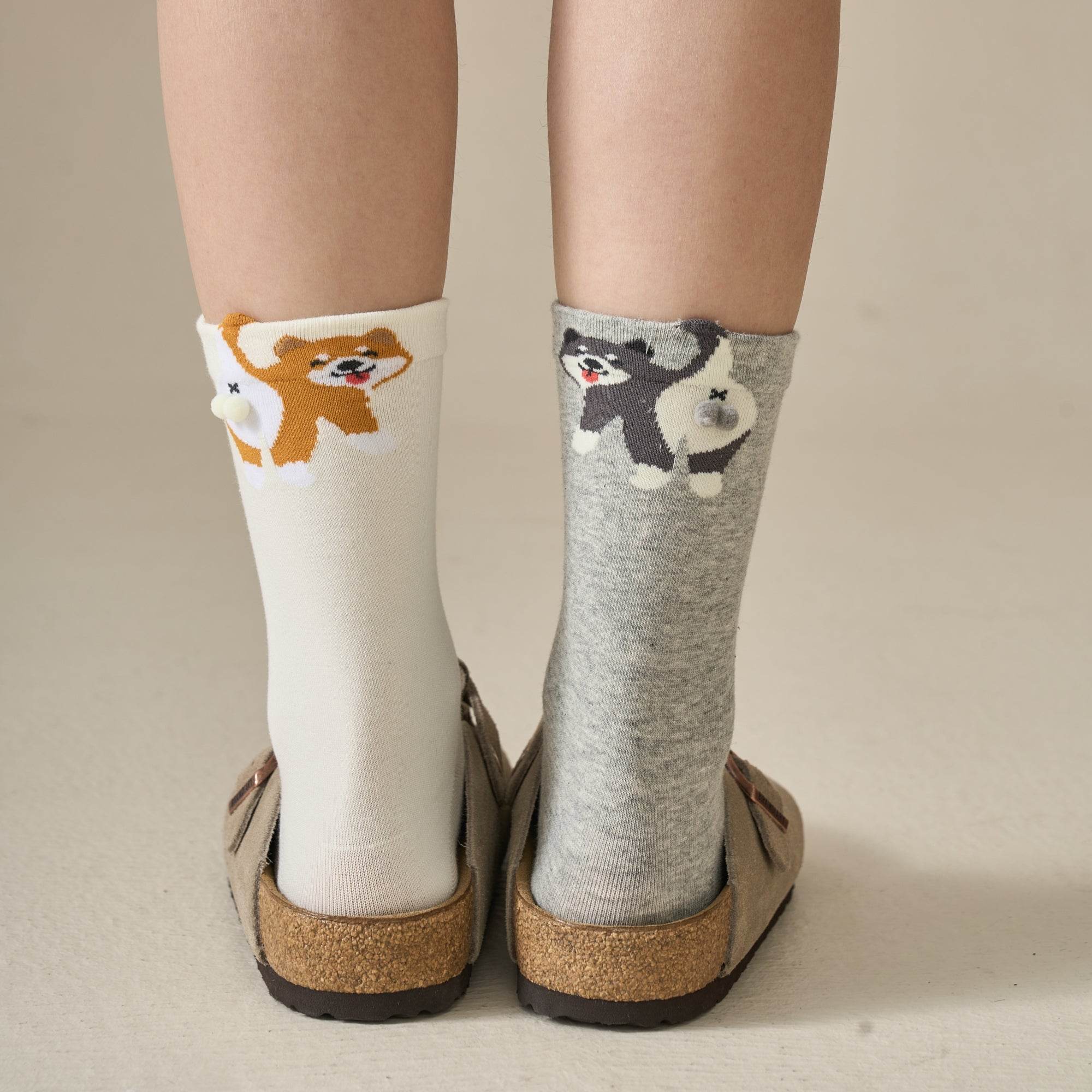 Women's Cute 3D Novelty Animal Socks - Single Pair