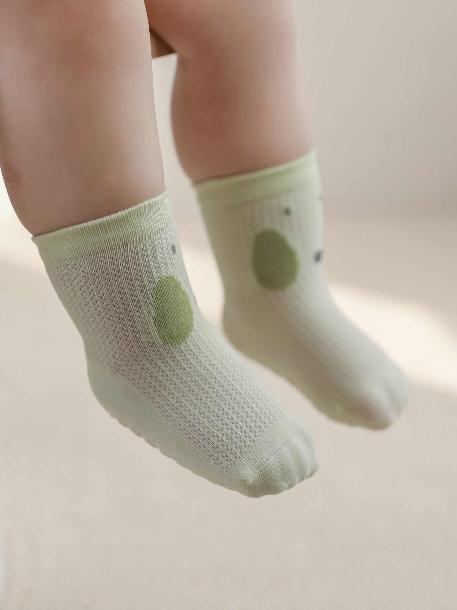 Babies' Mesh Grip Socks-3 Pack