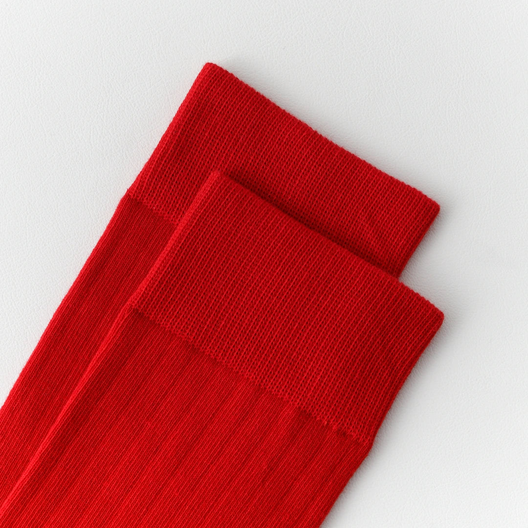 Holiday Red Knee Highs