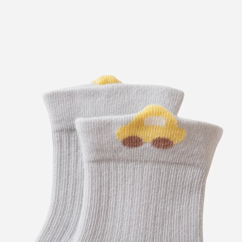 Babies Little Road Trip Socks-3 Pairs