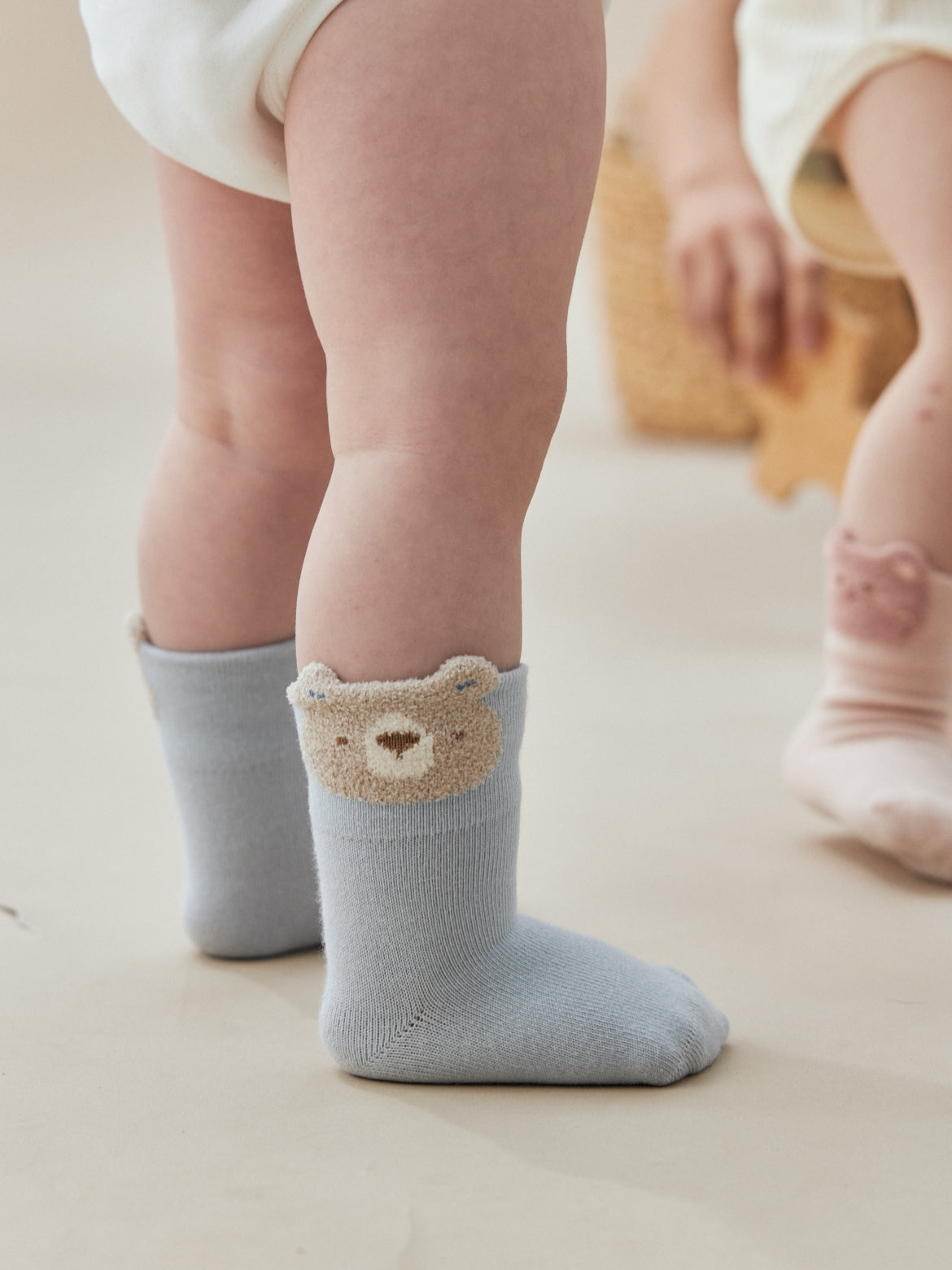 Babies' Cuddle Buddies Ankle Socks-3 Pack