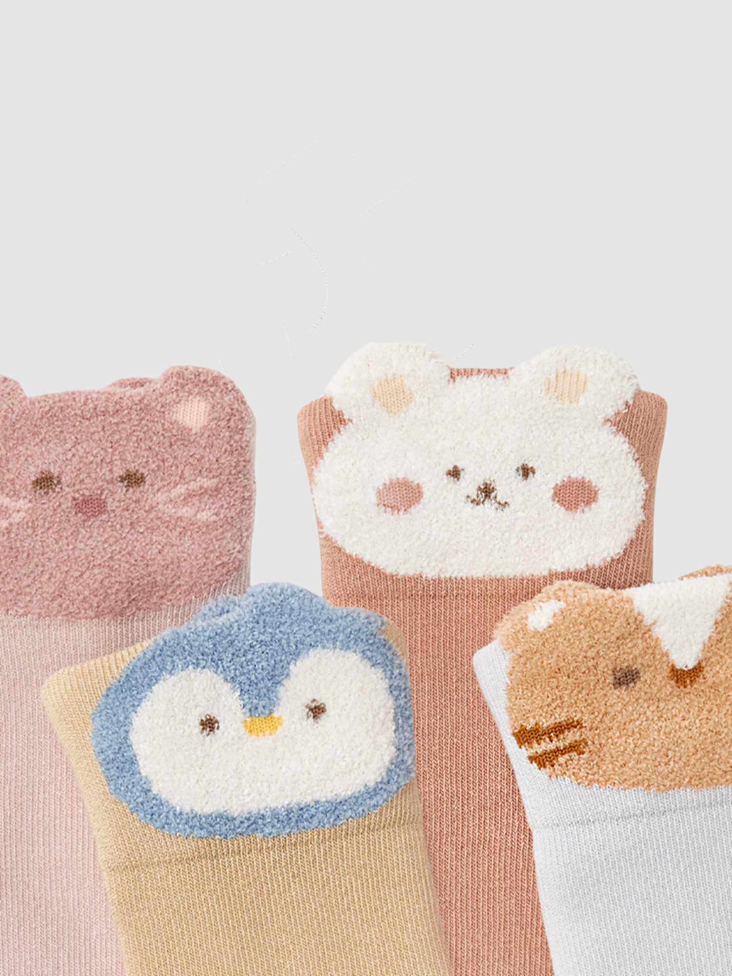 Babies' Cuddle Buddies Knee Socks-3 Pack