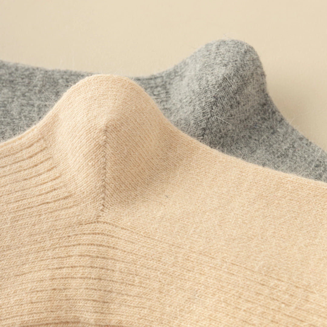 Soft Rabbit Hair Crew