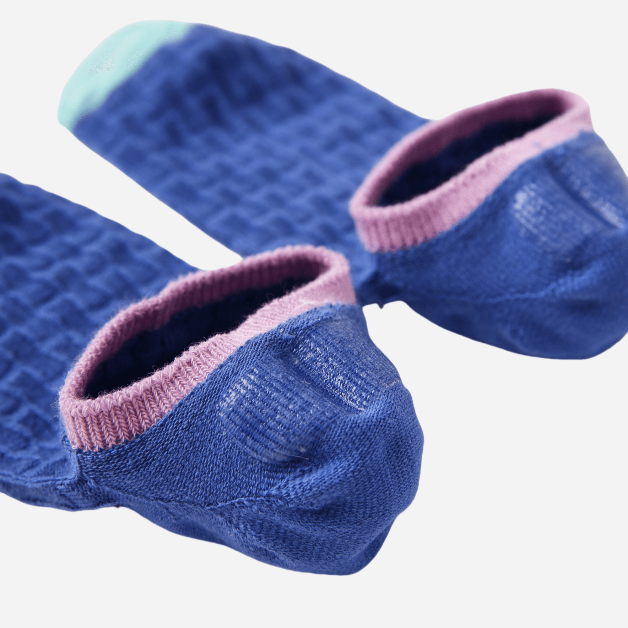 Women's Mixed Texture No-Show Socks - 3 Pairs