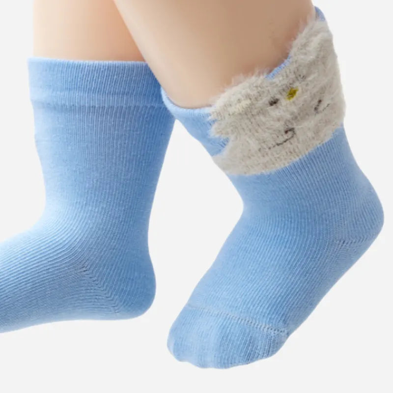 Babies Petting Zoo Socks-3 Pairs