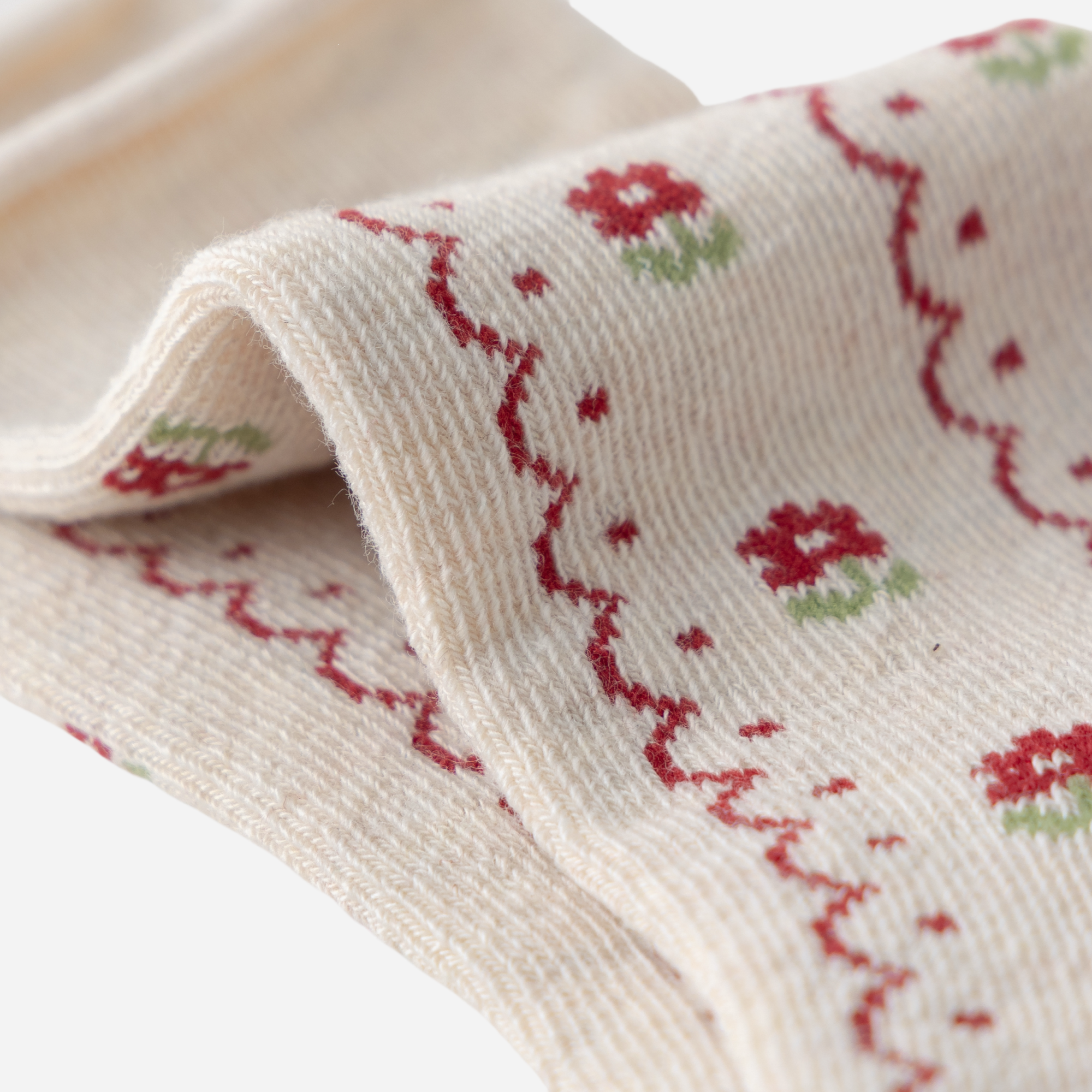 Kid's Girls' Bunny & Floral Crew Socks - 5 Pairs