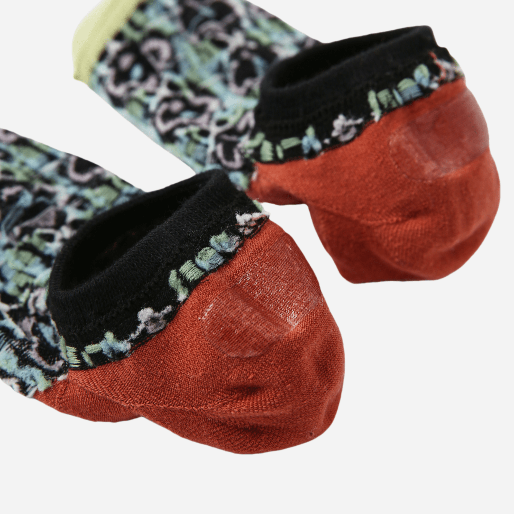 Women's Abstract Pattern No-show Socks - 3 Pairs