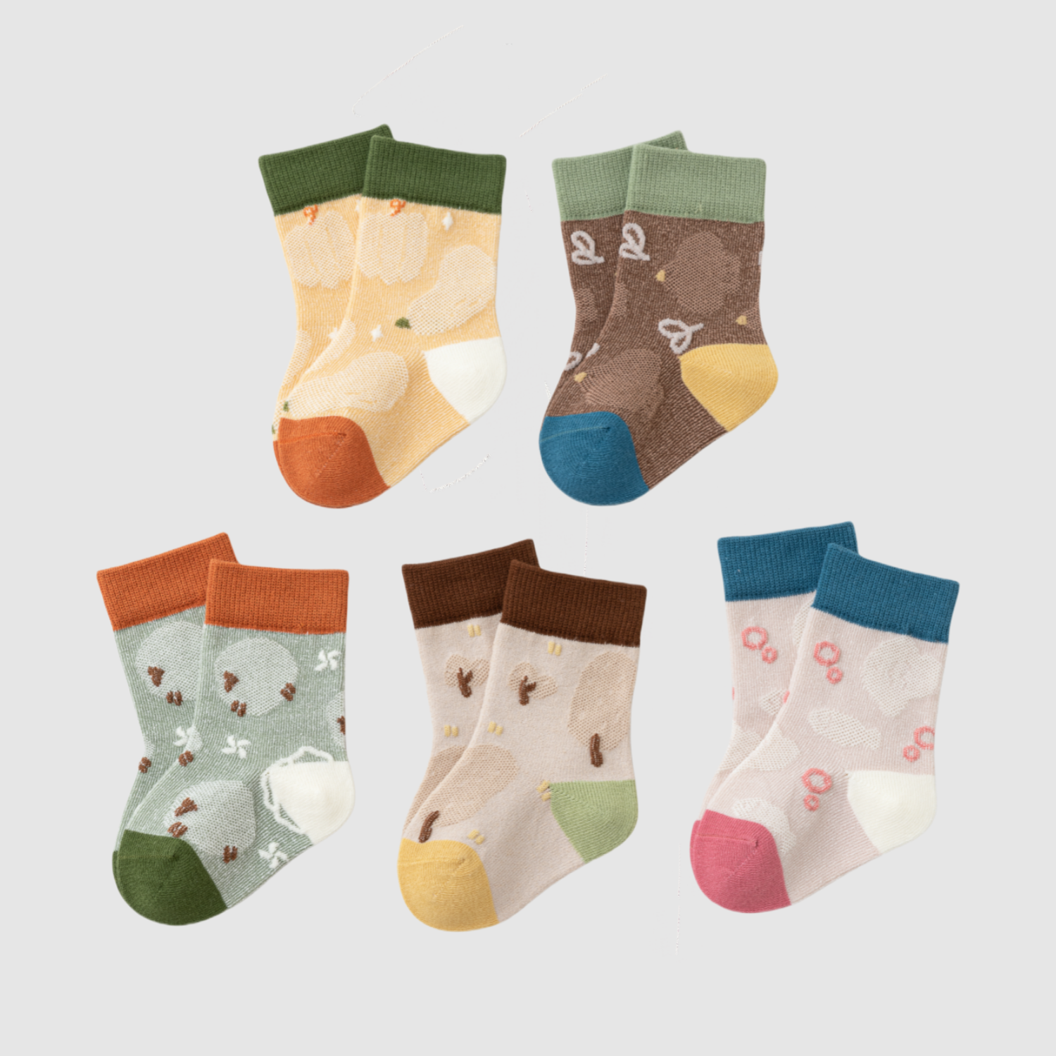 Babies' Forest Fiesta Ankle Socks -1 Pack