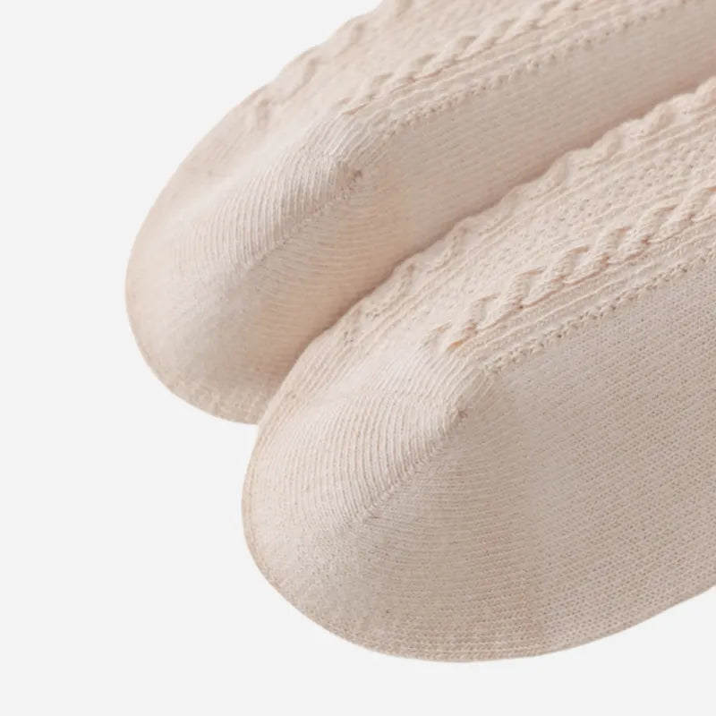 Babies The Cable-Knit Lace Socks-4 Pairs
