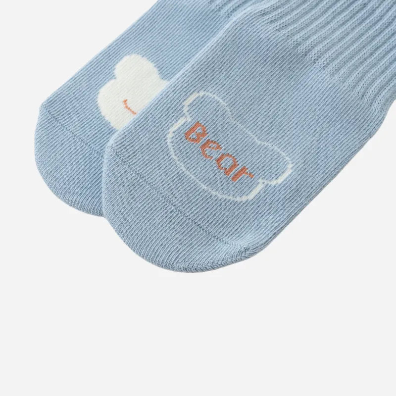 Babies' Cartoon Grip Socks-3 Pairs