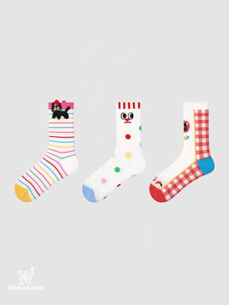 Women's Confetti Crew-3 Pack