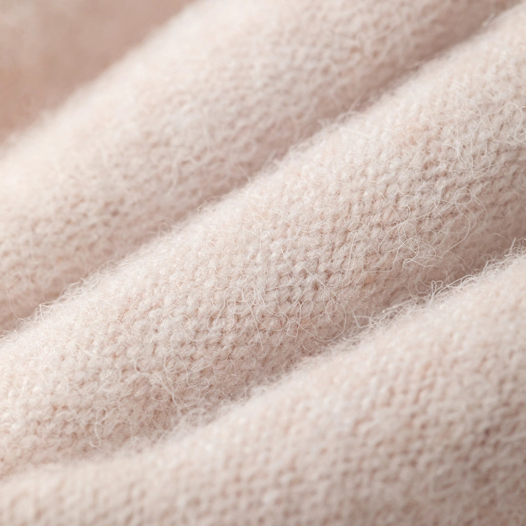 Soft Wool Ruffle Crew