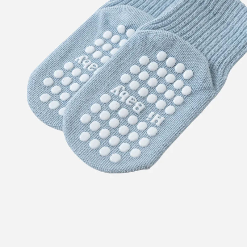 Babies' Cartoon Grip Socks-3 Pairs