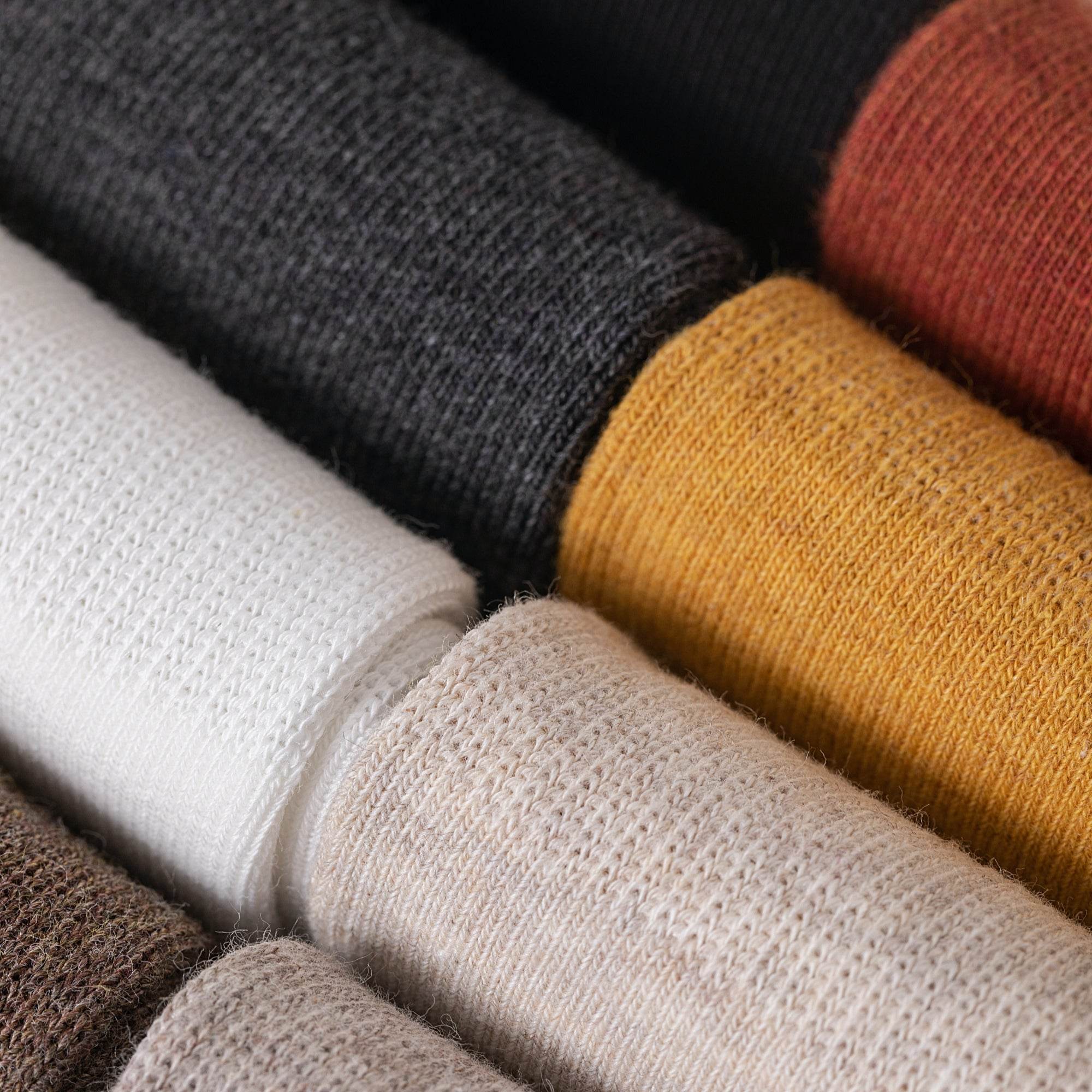 Women's Cozy Heathered Crew Socks - 3 Pairs - Weavasocks