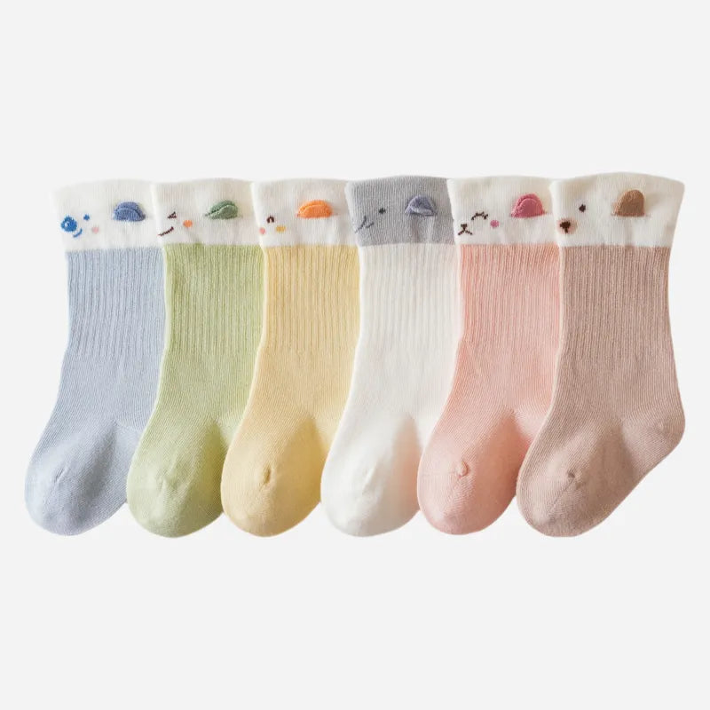 Babies Feeling Friends Socks-4 Pairs