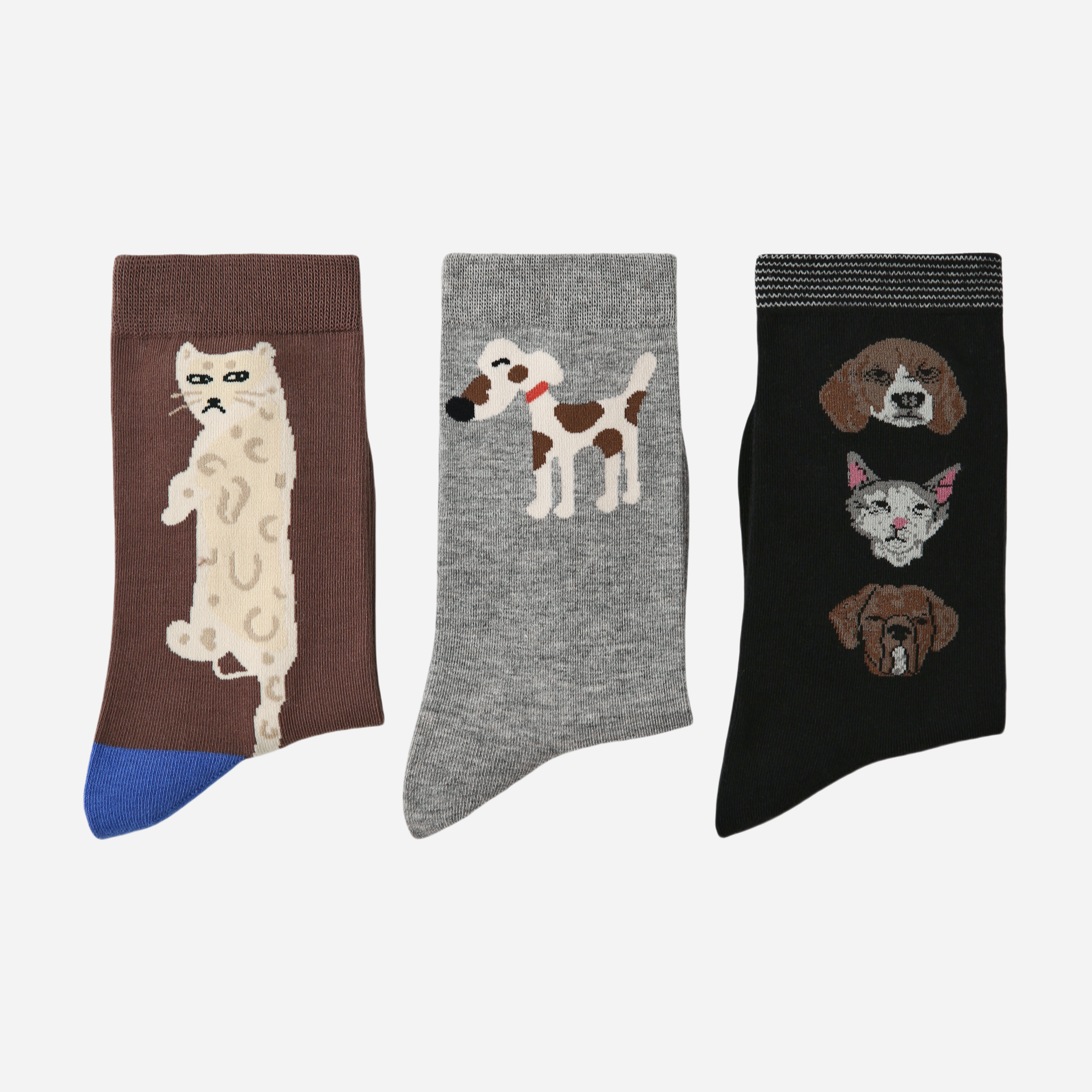 Women's Canine Cubism Pack-3 Pack