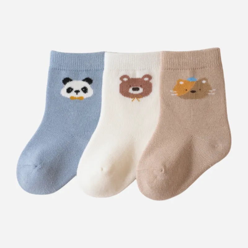 Babies Playdate Pals Socks-3 Pairs