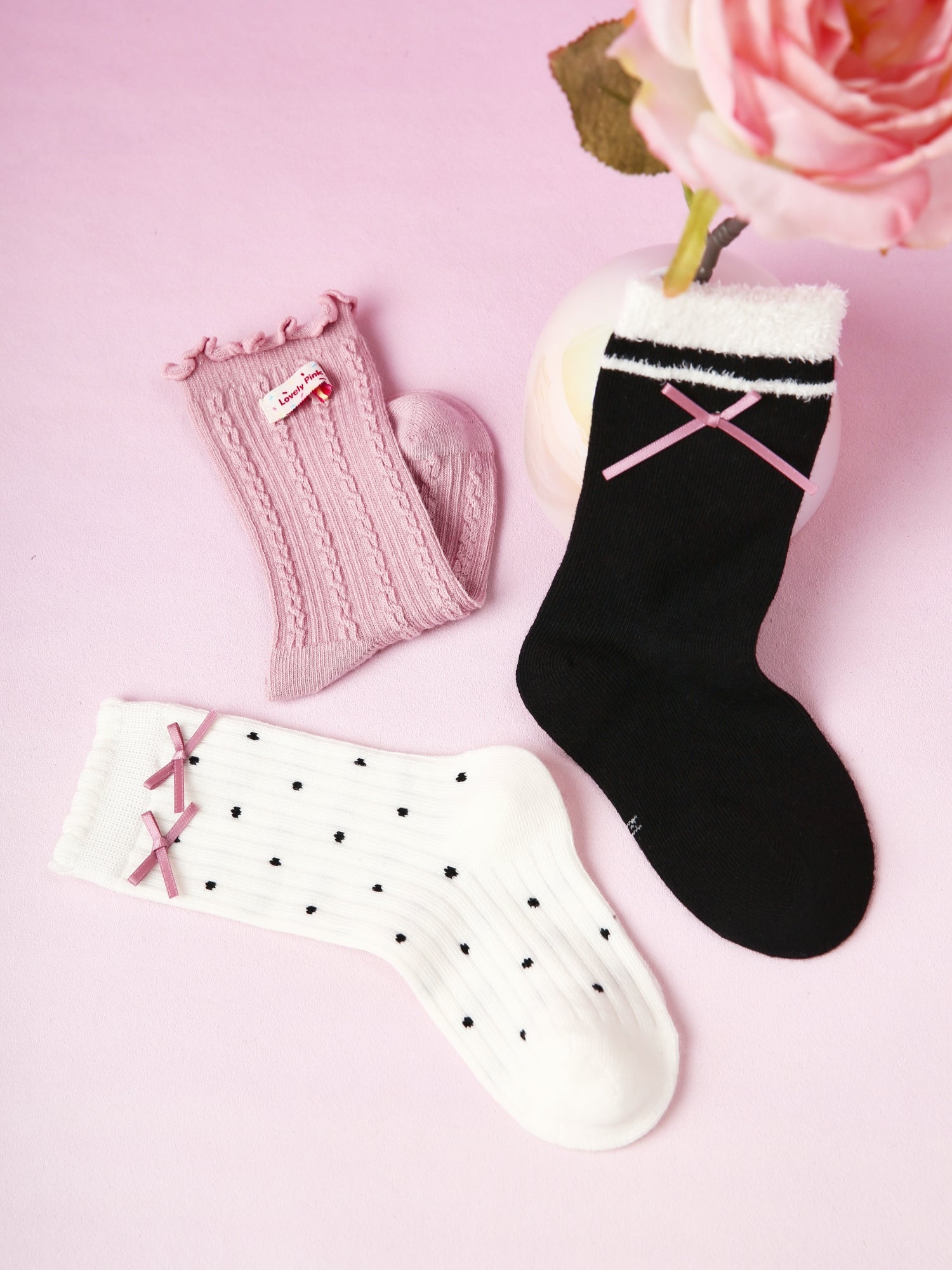 Kids' Minimalist Bow-3 Pack