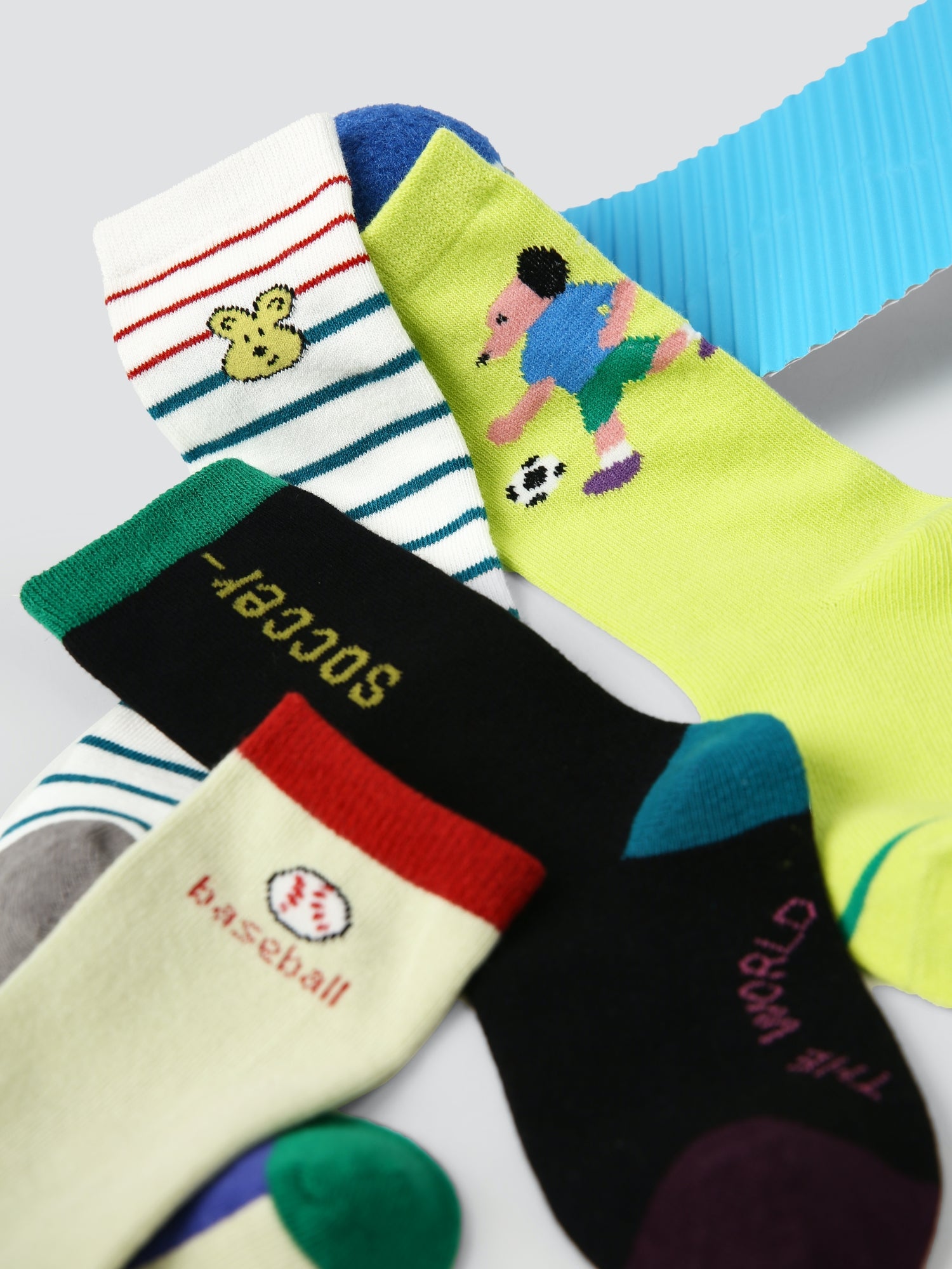 Kids' Preppy Paws Punk-4 Pack
