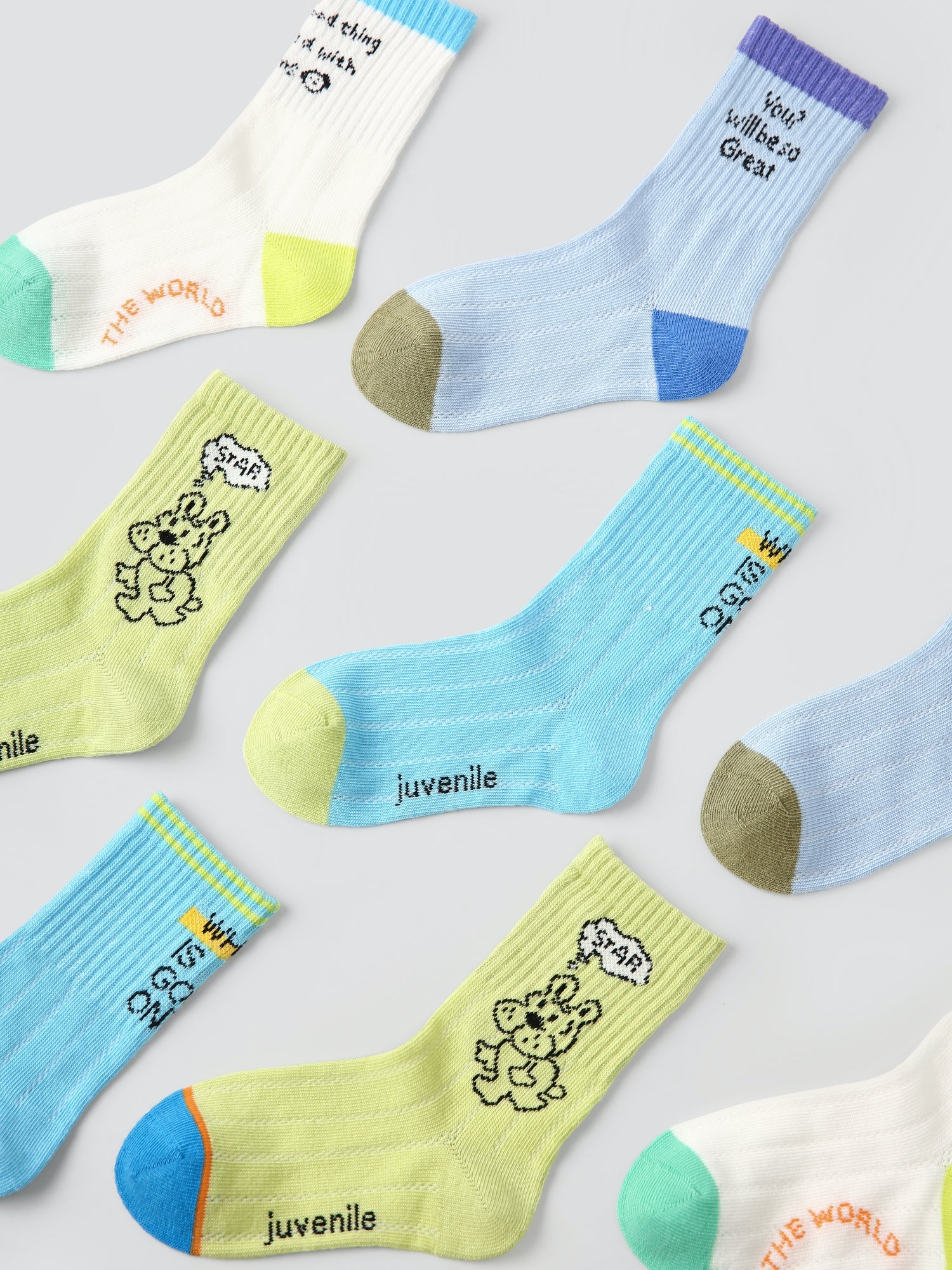 Kids' Type Play Sock Society-4 Pack