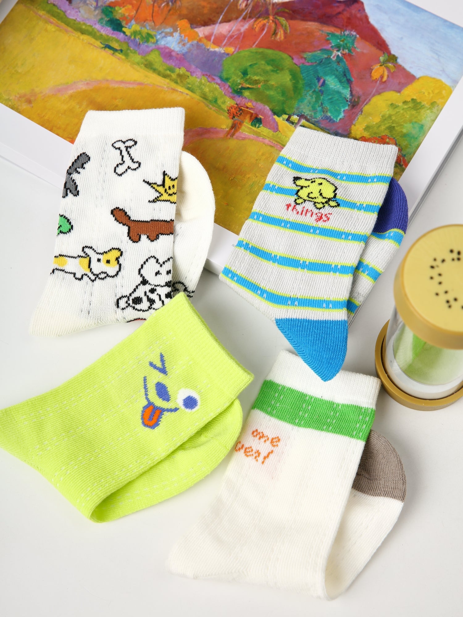 Kids' Graffiti Woof Pack-4 Pack
