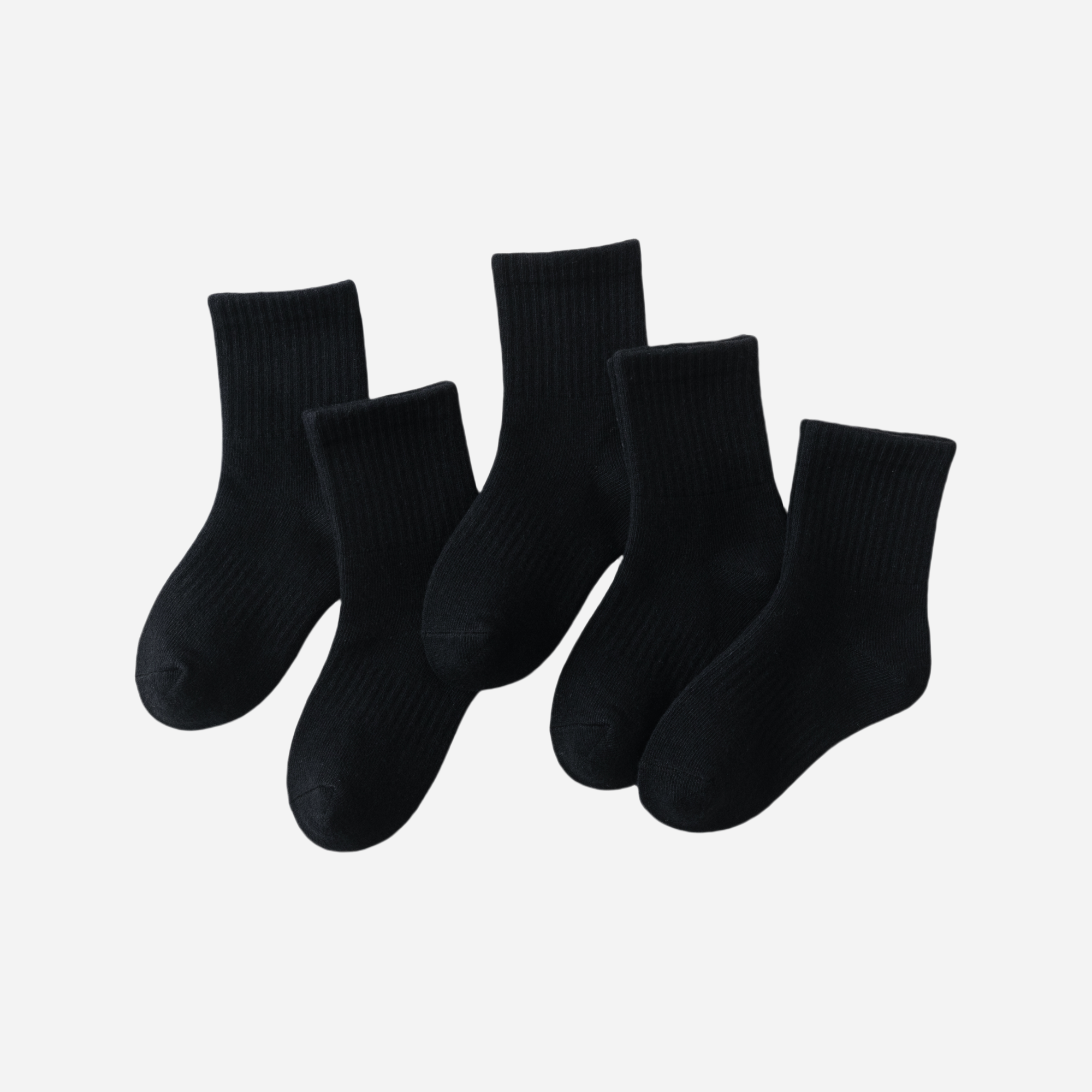 Kid's Everyday Athletic Socks - 3 Pairs
