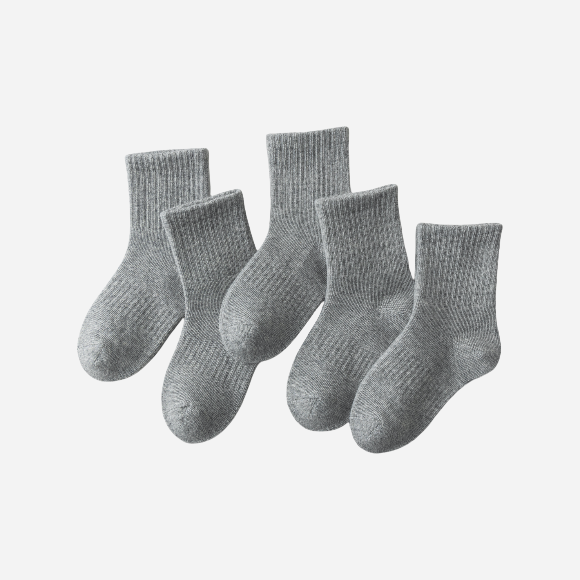 Kid's Everyday Athletic Socks - 3 Pairs