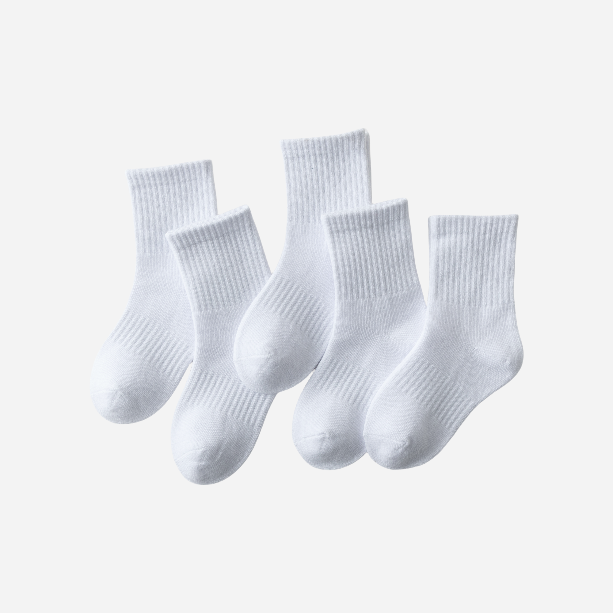 Kid's Everyday Athletic Socks - 3 Pairs